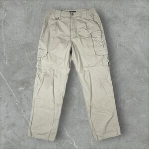 5.11 Tactical 34x32 Utility Double Knee Ripstop Flex Taclite Khaki Cargo Pants